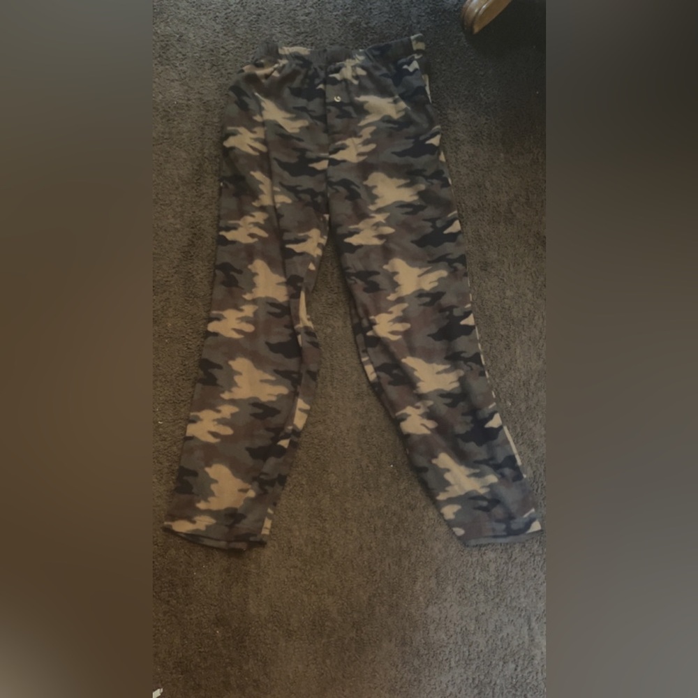 Camo pajama pants